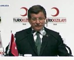 Basbakan Davutoglu'nun Kızılay Genel Kurulu Konusması