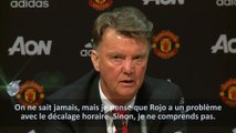 32e j. - Van Gaal : ''Rojo était jet lag''
