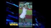 Corpo de menina assassinada por pedreiro é enterrado no Rio de Janeiro
