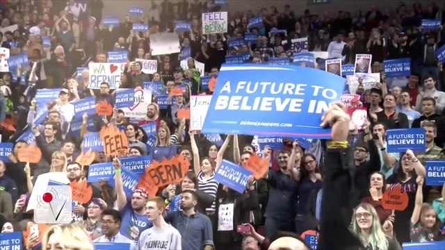 Bernie Sanders’ Supporters Protest CNN