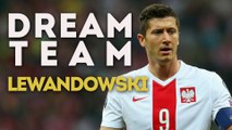 Le onze de rêve européen de Lewandowski