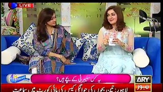 The Morning Show with Sanam Baloch in HD – 4th April 2016 P2