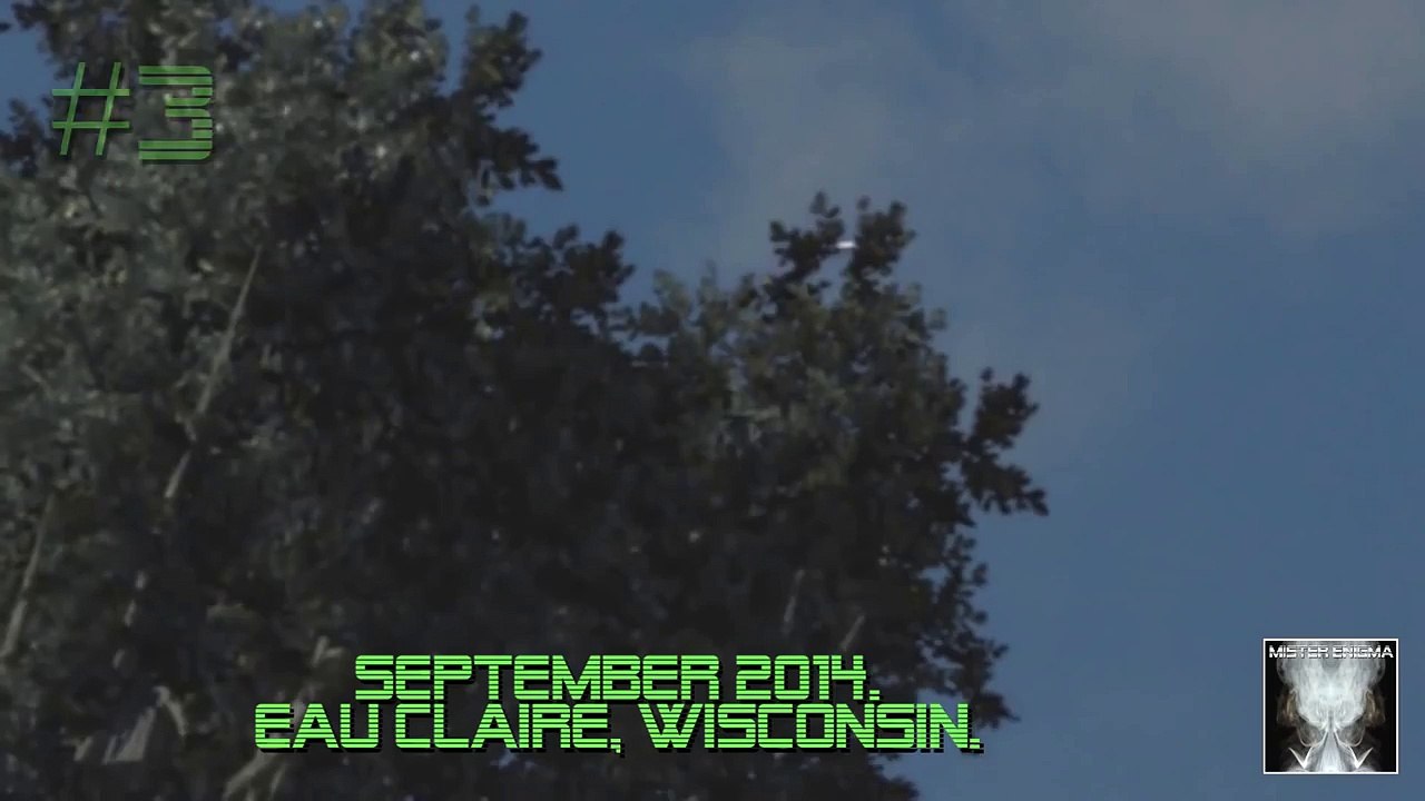 UFO TR3B Filmed Over Eau Claire, Wisconsin. (Top Ten Mister UFO Sightings) #3
