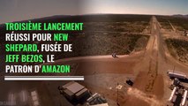 Atterrissage à la verticale réussi pour la fusée d'Amazon