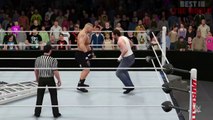 Brock lesnar vs dean ambrose wrestlemania 32 full match