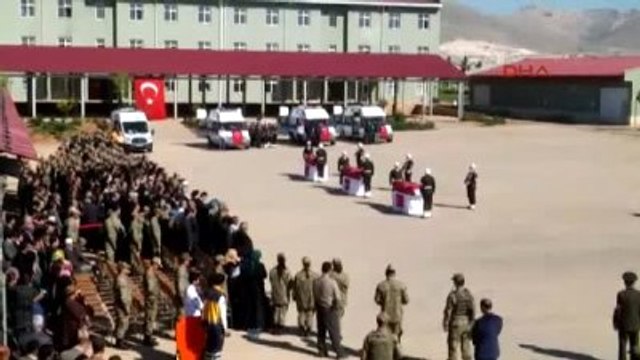 Mardin Nusaybin Şehitleri İçin Tören Düzenlendi-1