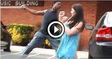 Boy Beat The Girl Very Badly In Front Of Public Than What Happened With Him See The Footage.