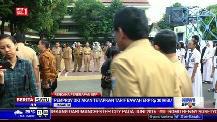 Pemprov DKI Tetapkan Tarif Bawah ERP Rp 30 Ribu