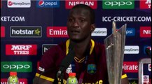 WEST INDIES vs ENGLAND Final - ICC WT20 - Darren Sammy Post Match Press Conferen_HIGH