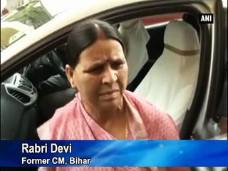 Rabri Devi trains gun at BJP for attacking RJD over Shahabuddin s appointment