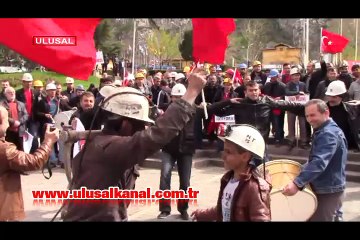 Amasya'da işçi direnişi sürüyor