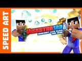 Vikkstar123HD Banner Speed Art - @Vikkstar123 - Minecraft Speed Art Banner