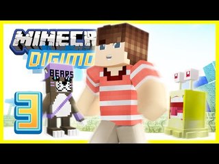 Minecraft Digimon Ep 3 - TEAM DIGIMOBS! (Minecraft Modded Roleplay)