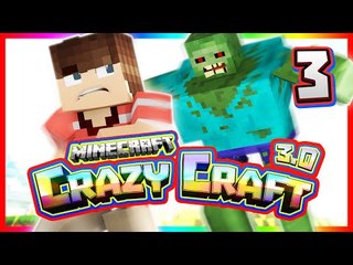 Minecraft Crazy Craft 3.0 - Ep 3 - "MUTANT CREATURES! NEW BOSSES! CANDY SPRINKLES!"