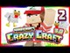 Crazy Craft 3.0 - Ep 2 - "ASH KETCHUM HAT! LUCKY DIP CHICKENS! KIWI TREE! BIRDS!"