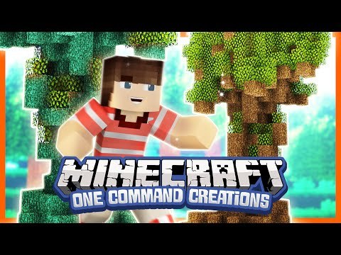 Tree Generator in Minecraft - One Command Creations (Instant Birches, Ice and More Trees!)