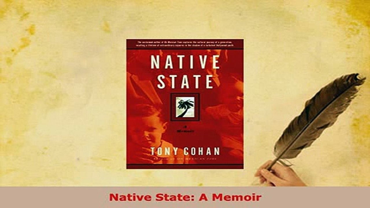 PDF  Native State A Memoir Free Books