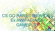 CS GO RARES WEAPONS Ex AWP ASIIMOV GAMEPLAY AND FUNNY MOMENTS