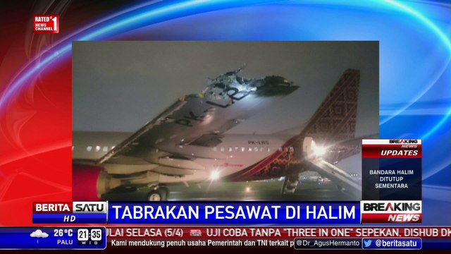 Breaking News: Rekaman Video Amatir Batik Air Terbakar