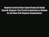 PDF Regents Earth Science Exam Flashcard Study System: Regents Test Practice Questions & Review