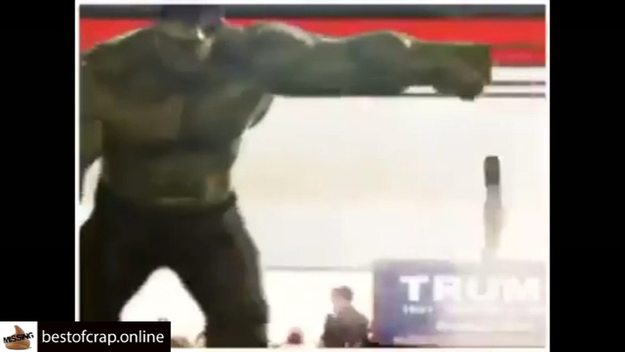 Who did this? Donald Trump Punch, This is great!!
