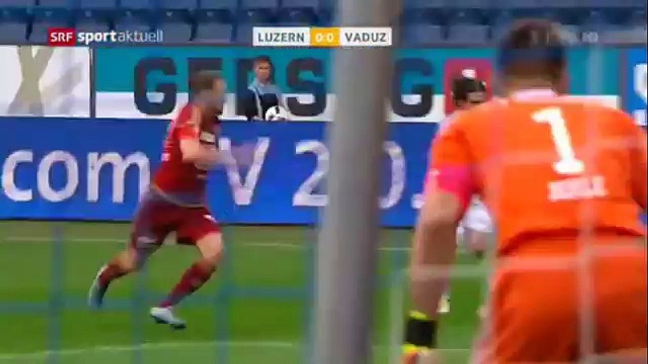 FC Luzern 5:1 FC Vaduz Runde 26 2015/16