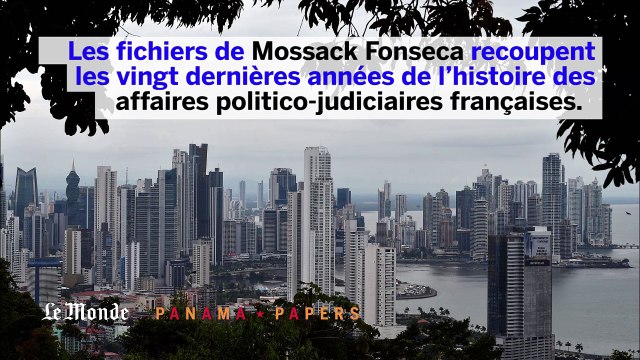 Les « Panama papers » recoupent vingt ans d'affaires politico-judiciaires française