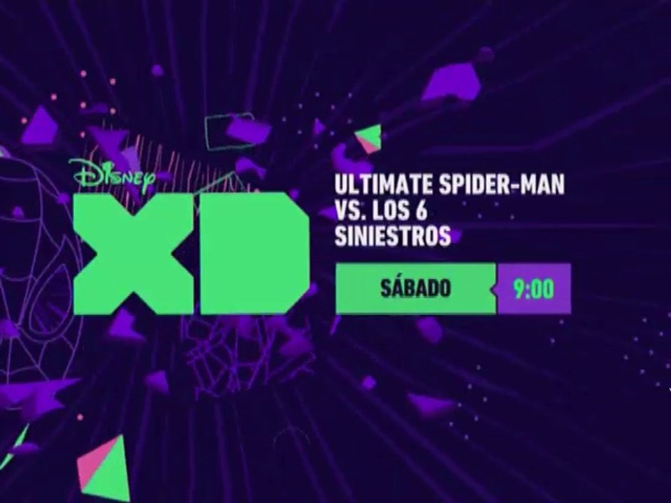 PROMO "ULTIMATE SPIDER-MAN" (PODER MARVEL - TEMPORADA 4 - ABRIL 2016) EN DISNEY XD - NUEVO LOGO
