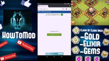 New Modded Clash Of Clans Hack_Mod Apk No Root 2016(1)