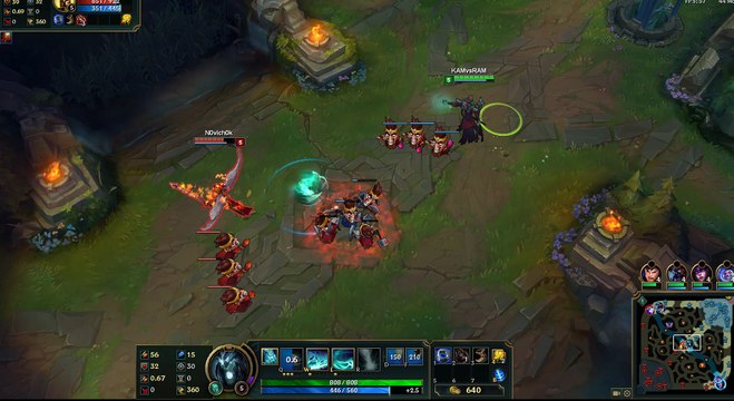 Игра на мид лайне часть 8