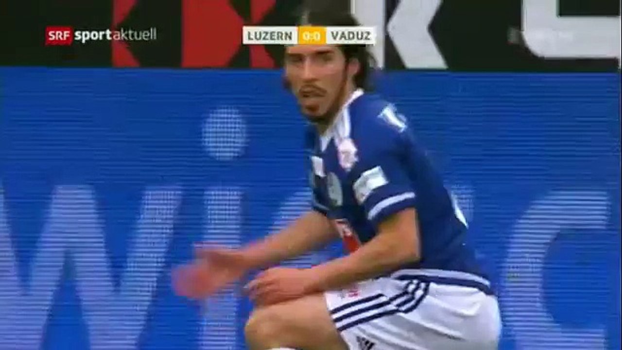 FC Luzern 1:0 FC Vaduz Runde 26 2015/16