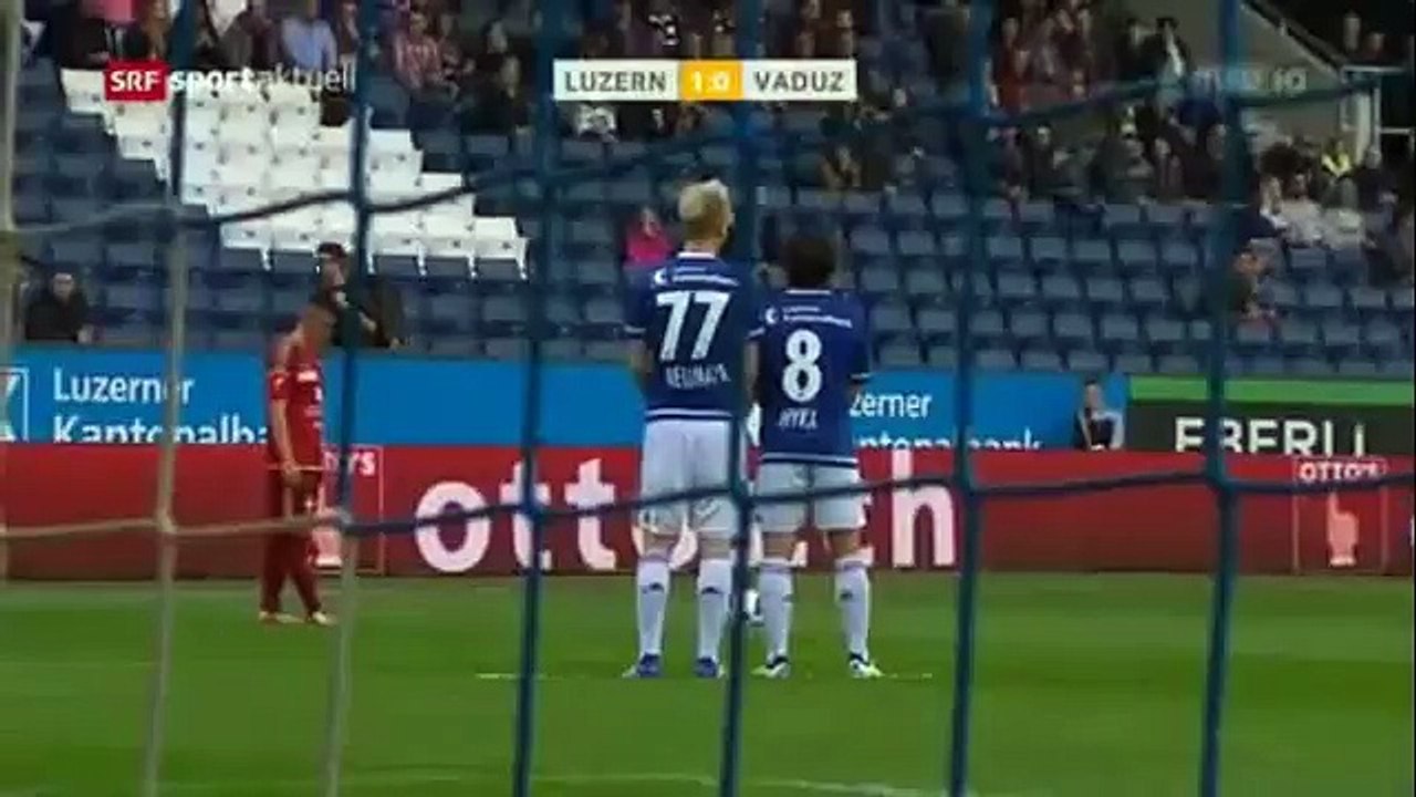 FC Luzern 1:1 FC Vaduz Runde 26 2015/16