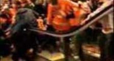 Escalator Malfunction Sends Philadelphia Flyers Fans Flying
