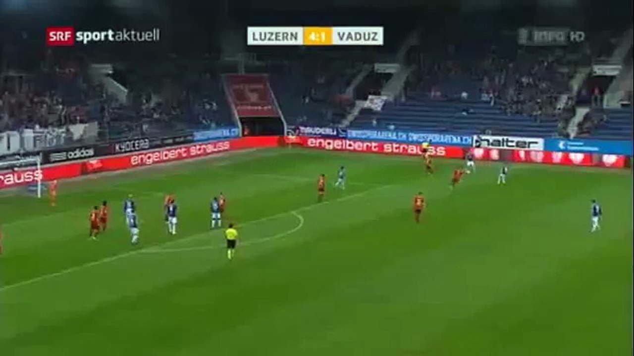FC Luzern 5:1 FC Vaduz Goal Runde 26 2015/16