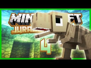 Minecraft Jurassic World Ep 4! "DINO HUNT!!" (Minecraft Dinosaurs)