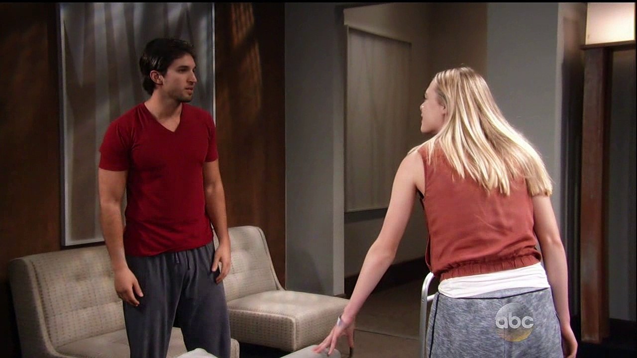 Bryan Craig as Morgan Corinthos on General Hospital - March 31, 2016