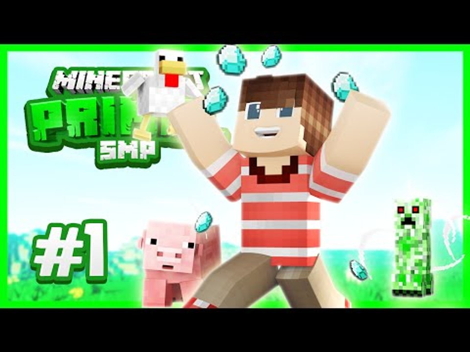 Minecraft Survival SMP - Primal SMP "DIAMOND THEIF!!!" (Minecraft 1.8 SMP) - LOGinHDi