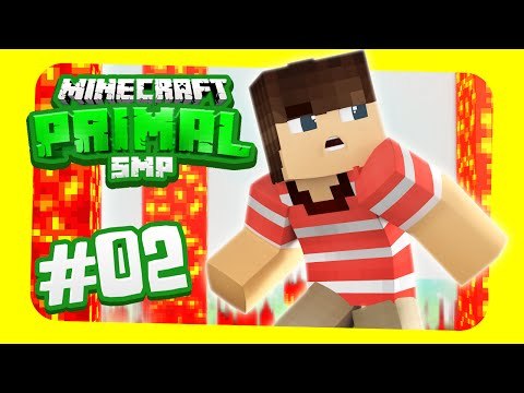Minecraft Survival SMP - Primal SMP LAVA TROLL! (Minecraft 1.8 SMP) - LOGinHDi