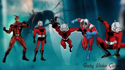 Ant Man Finger Family Kids Music Video Nursery Rhymes