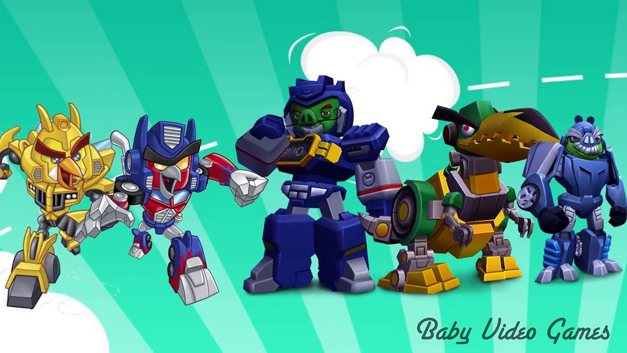 Angry Birds Transformers Finger Family Song