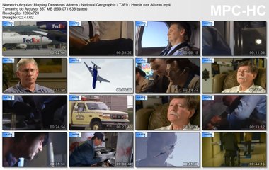 Mayday Desastres Aéreos - National Geographic - T03E09 - Heróis nas Alturas