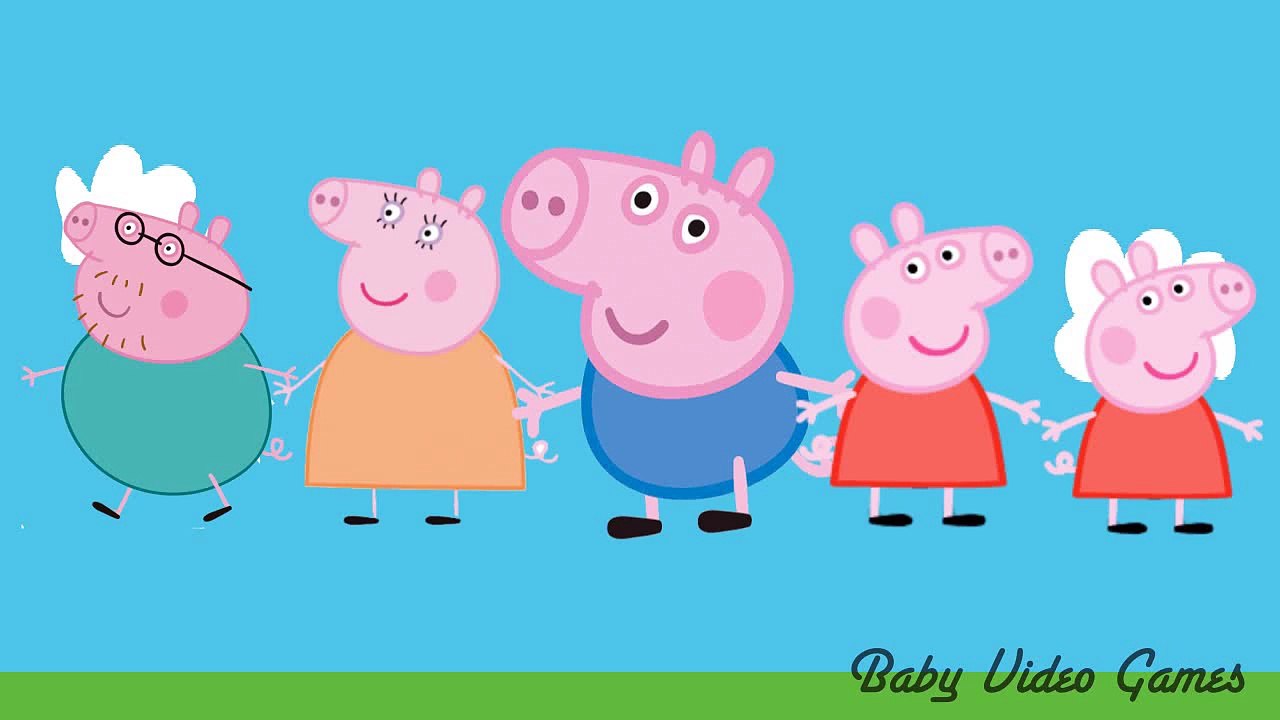 Daddy Finger Family Kids Music Video Peppa Pig