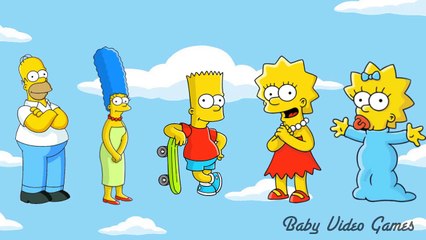 Daddy Finger Kids Song with Simspon