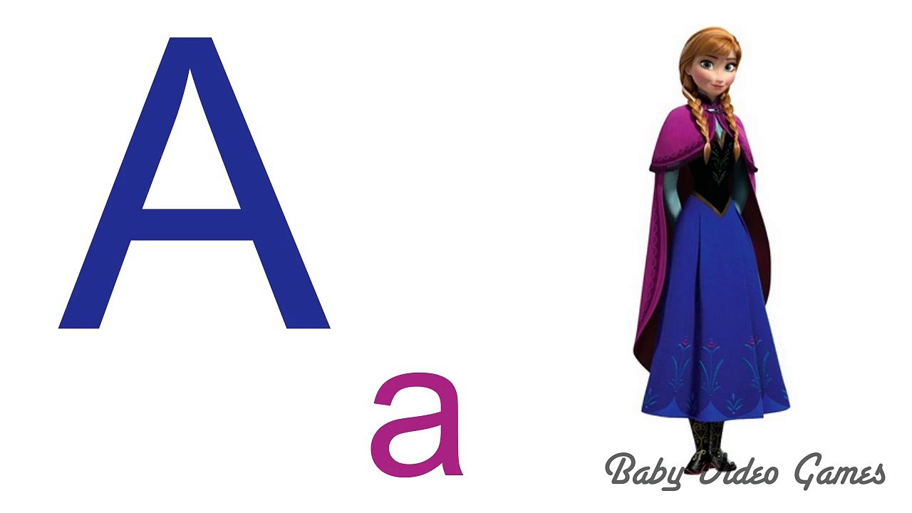 Disney ABC Song with Frozen Nursery Rhymes