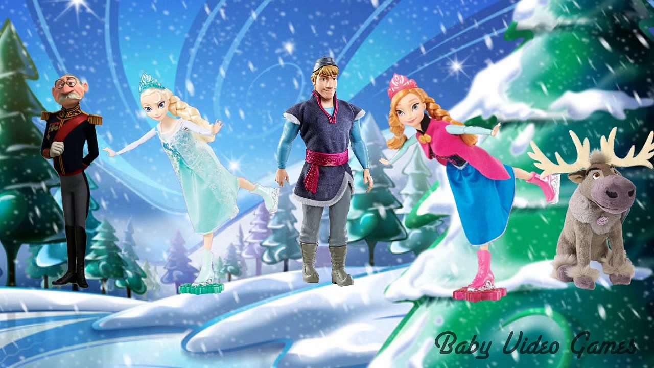 Disney Frozen Nursery Rhymes Finger Family and Kids Song