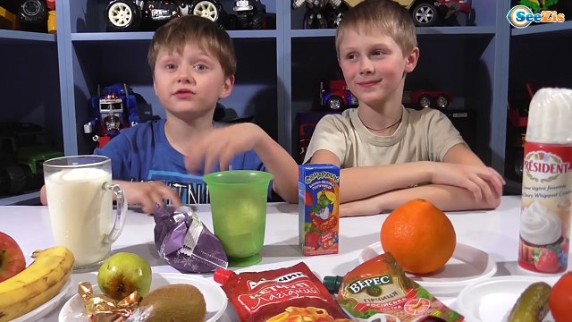 Смузи Челендж от Игорька и Богдана. Игрушки для мальчиков. Smoothie Challenge. Tiki Taki Boys