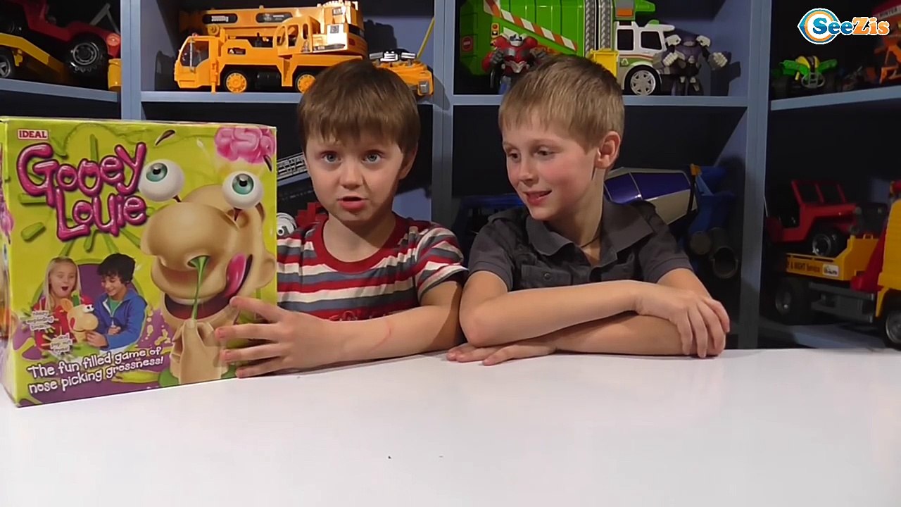 Gooey Louie. Игорек и Богдан играют в игру для детей. Видео для мальчиков. Tiki Taki Boys