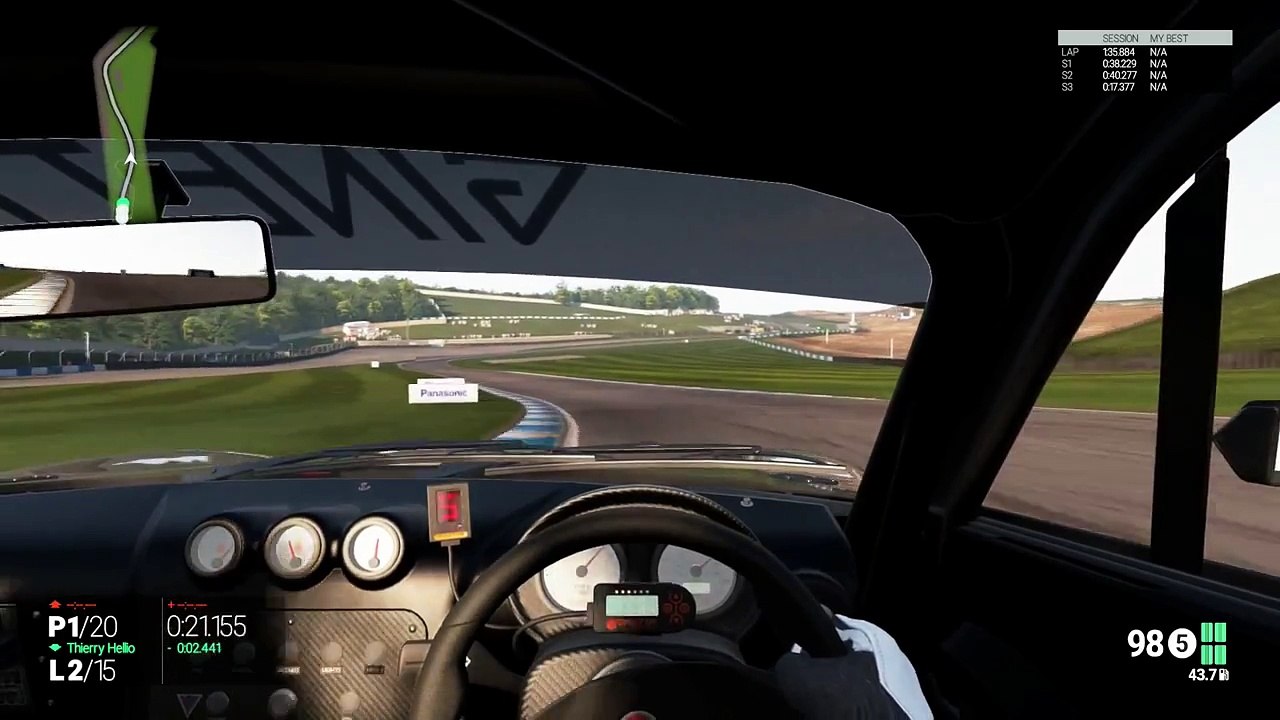 Project Cars PS4 | Career Mode | Ginetta G40 Junior Championship | Round 2 Race 2 Donington Park