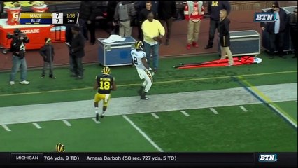 Brandon Peters Maize Team Offense 2016 Spring Game