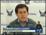 Mexicano acusado de asesinato fue detenido en Guayaquil